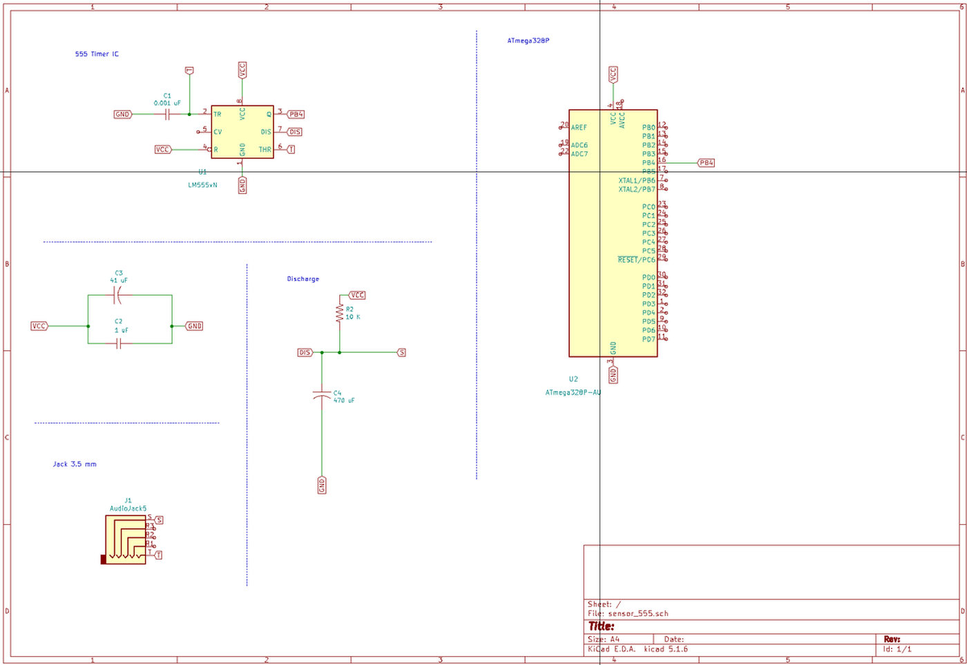 555 timer schematic